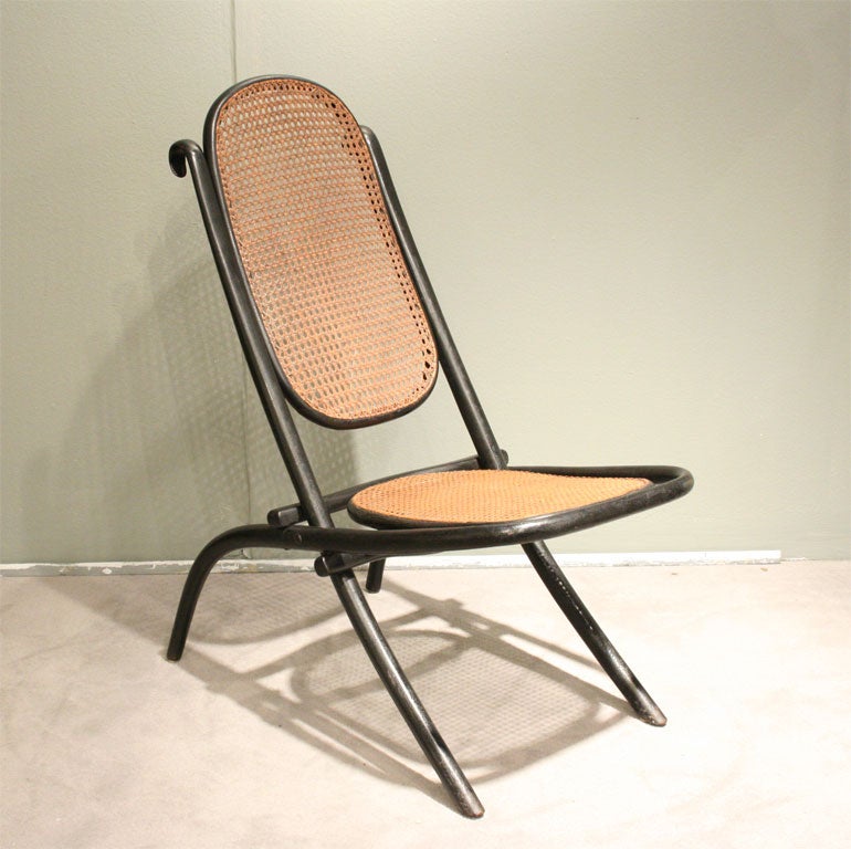 19th Century Thonet Bentwood Folding Chair, Circa 1900